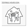 Household line icon