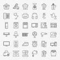 Household Line Icons