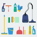 Household supplies vector