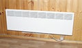 Household wall-mounted electric heater Royalty Free Stock Photo