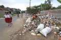 Household Waste Volume Rises Royalty Free Stock Photo