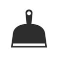 Housekeeping dustpan vector icon