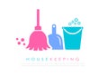 Housekeeping vector logo