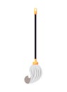 Housekepping mop accessory isolated icon