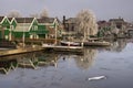 Houses along the river Zaan