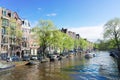 Houses of Amstardam, Netherlands Royalty Free Stock Photo