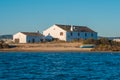 Houses around Faro Beach