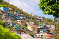 Houses in Baguio Royalty Free Stock Photo