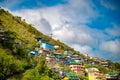 Houses in Baguio Royalty Free Stock Photo