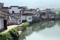 Houses on the bank