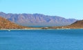 Houses on beach in Loreto bays in baja california sur I