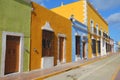 Houses of the beautiful city of Campeche, mexico III