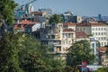 Houses in Belgrade city, Serbia Royalty Free Stock Photo