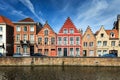 Houses of Bruges Brugge, Belgium Royalty Free Stock Photo