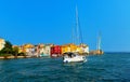 Houses and canals of French town Martigues