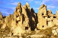 Houses carved in stone, Cappadocia