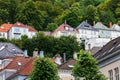 Houses in the city of Bergen, Norway Royalty Free Stock Photo