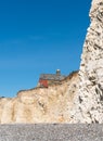 Houses close to cliff edge