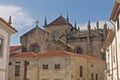 Viez from a street behind on  Braga cathedral Royalty Free Stock Photo