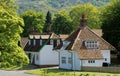 Houses in English village