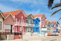 Houses of fishermen, Costa Nova, Portugal