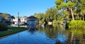 Orlando, October 1 2022 - UCF The Place Neighborhood Flooding by Hurricane Ian Central Florida Floods