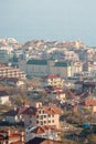 Houses and hotels in Sveti Vlas, Bulgaria Royalty Free Stock Photo