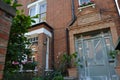 Houses house old vintage london Hampstead heath garden window door doors front of home family vintage style doors open wood