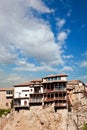 houses hung (casas colgadas) in Cuenca, Castilla-La Mancha, Spain Royalty Free Stock Photo