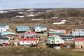 Houses in Iqaluit, Nunavut, Canada