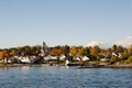 Houses on an island in the Oslo fjord