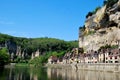 Houses of La Roque Gageac in France