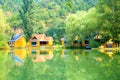 Houses by the lake