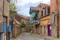 Houses in mediaeval quarter in Tbilisi, Georgia