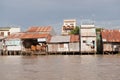 Houses on the Meekong Delta Vietnam