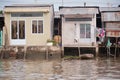 Houses on the Meekong Delta Vietnam