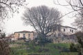 Houses in Millies village. Greece Royalty Free Stock Photo