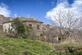 Houses in Millies village. Greece Royalty Free Stock Photo