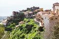 Houses in mountain village Savoca in Sicily