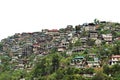 Houses in the mountains: Baguio City, Philippines Royalty Free Stock Photo