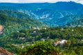 Houses in the mountains of Baguio Royalty Free Stock Photo