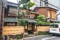 Houses in Nakagyo Ward, Kyoto, Japan