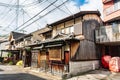 Houses in Nakagyo Ward, Kyoto, Japan