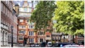 Houses near Deans Yard and Westminster Cathedral in London