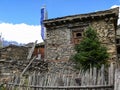 Houses in Ngawal village, Nepal