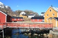 Houses Nusfjord Royalty Free Stock Photo