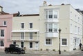 Houses in Old Portsmouth, Hampshire, England