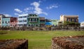 Houses in Old San Juan, Puerto Rico