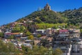 Houses in old Tbilisi Royalty Free Stock Photo