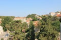 Houses in the old town of Dubrovnik Croatia Royalty Free Stock Photo